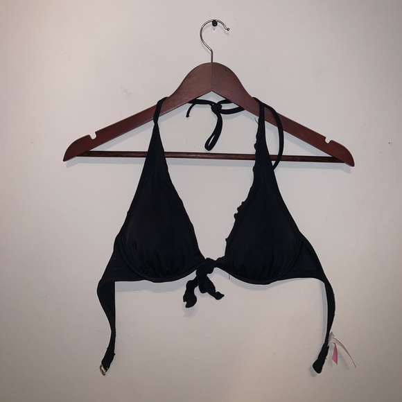 Victoria's Secret Other - Victorias Secret Black Bikini top size 34B